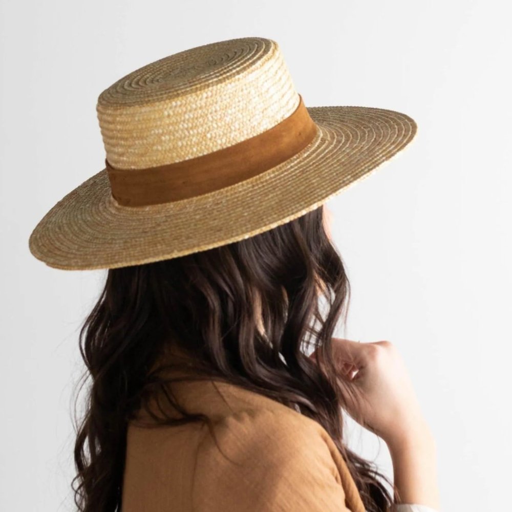 GIGI PIP CAPRI SHORT STRAW HAT (XS)
